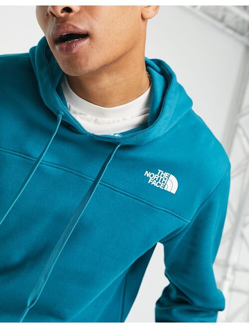 The North Face Zumu fleece hoodie in blue