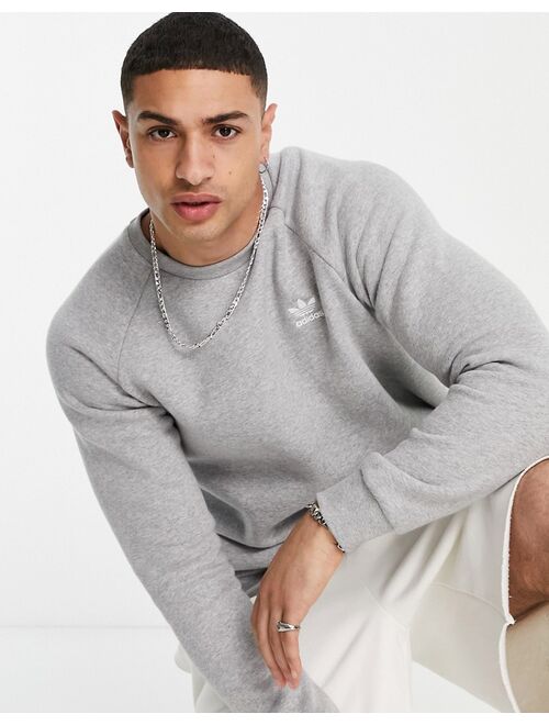 adidas Originals Essentials sweatshirt in gray