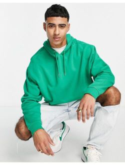 oversized hoodie in green