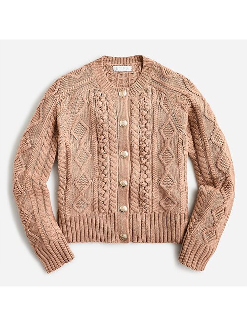 J.Crew Cable-knit cardigan