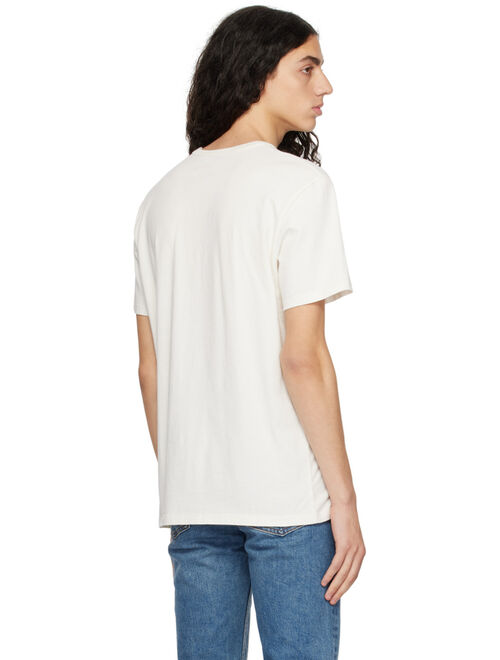 MAISON KITSUNE Off-White Fox 'Cafe Kitsune' T-Shirt