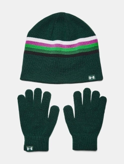 Boys' UA Beanie Glove Combo