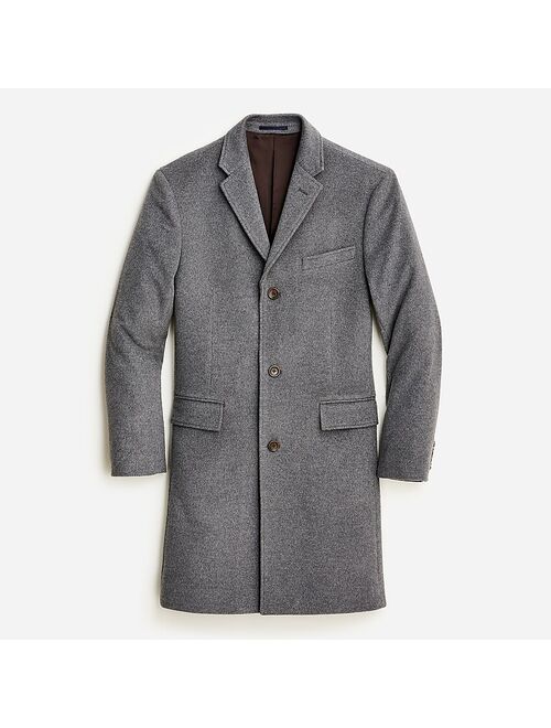 Ludlow topcoat in wool-cashmere