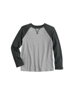 Kids 4-12 Jumping Beans Long Sleeve Raglan Tee