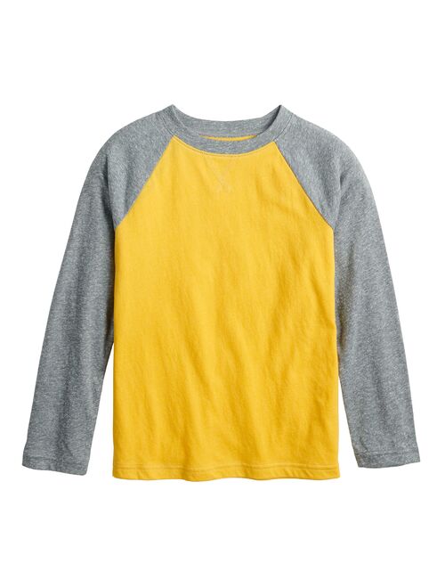 Kids 4-12 Jumping Beans Long Sleeve Raglan Tee