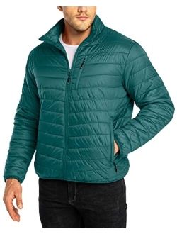 33,000ft Men's Puffer Jacket Lightweight Packable Winter Jacket