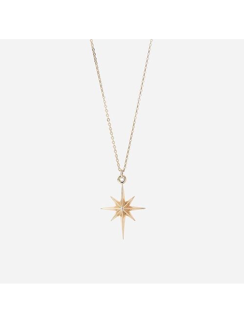 J.Crew TALON JEWELRY North Star pendant necklace