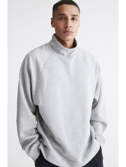 Standard Cloth Articulated Mock Neck Sweatshirt