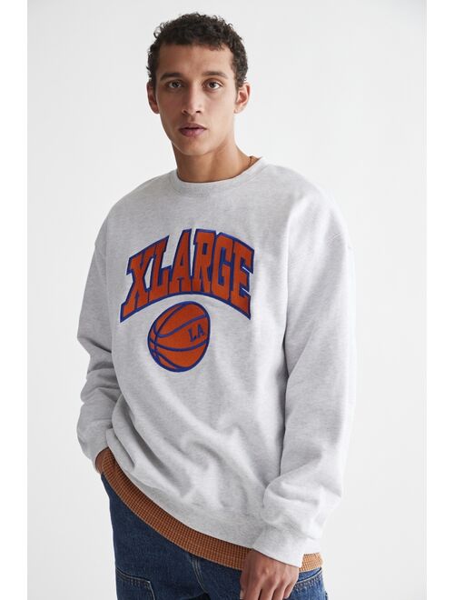 XLARGE Collegiate Logo Crew Neck Sweatshirt