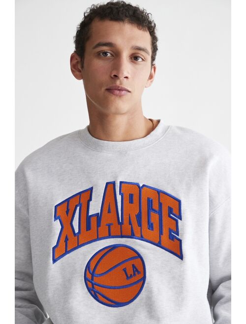 XLARGE Collegiate Logo Crew Neck Sweatshirt