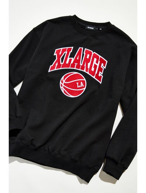 XLARGE Collegiate Logo Crew Neck Sweatshirt