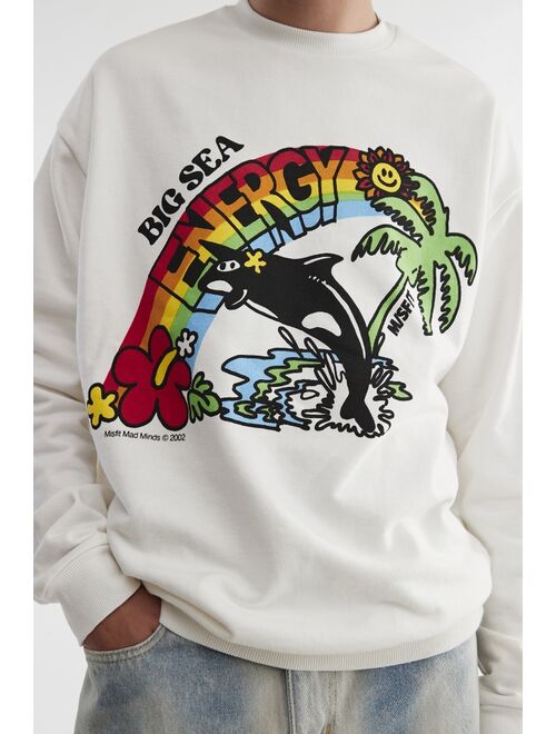 M/SF/T Big Sea Energy Crew Neck Sweatshirt