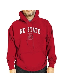 Campus Colors Long Sleeves NCAA Adult Arch & Logo Gameday Unisex Hooded Sweatshirt