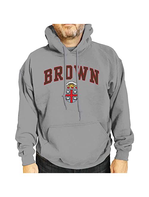 Campus Colors Long Sleeves NCAA Adult Arch & Logo Gameday Unisex Hooded Sweatshirt