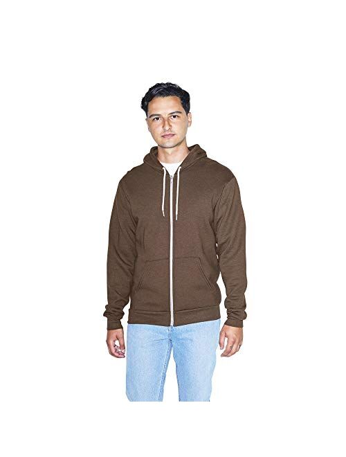 American Apparel Men's Flex Fleece Long Sleeve Zip Hoodie