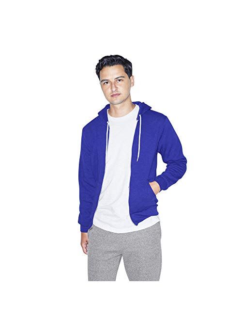 American Apparel Men's Flex Fleece Long Sleeve Zip Hoodie