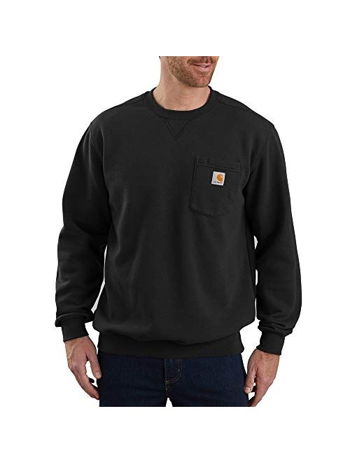 Carhartt Men's Loose Fit Midweight Crewneck Pocket Sweatshirt