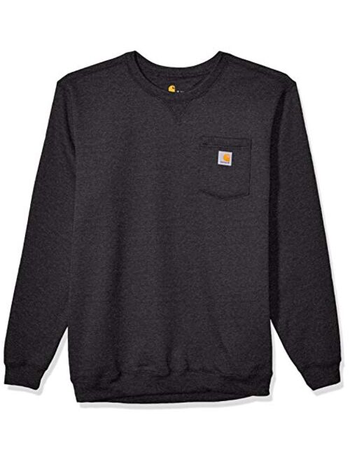 Carhartt Men's Loose Fit Midweight Crewneck Pocket Sweatshirt