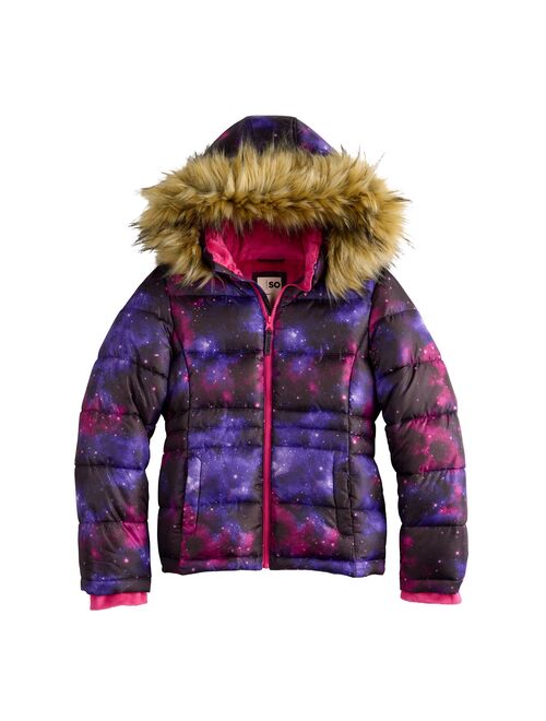 Girls 4-16 SO Heavyweight Puffer Jacket