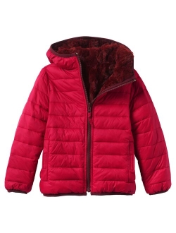 Girls 7-16 Lands' End Reversible Fleece Jacket