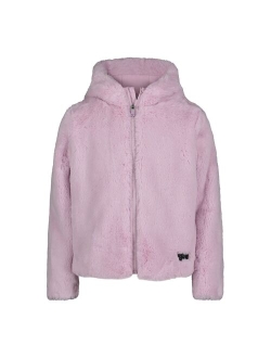 Girls 4-6x Under Armour Cozy Lightweight Faux Fur Zip-Up Hoodie