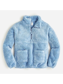 Sherpa half-zip pullover