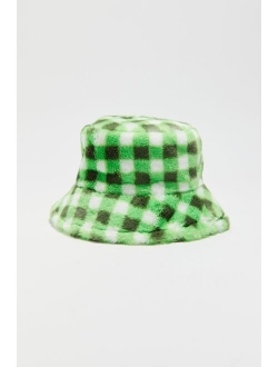 Urban Outfitters Knox Printed Faux Fur Bucket