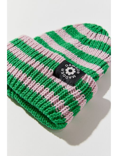 Damson Madder Stripe Beanie