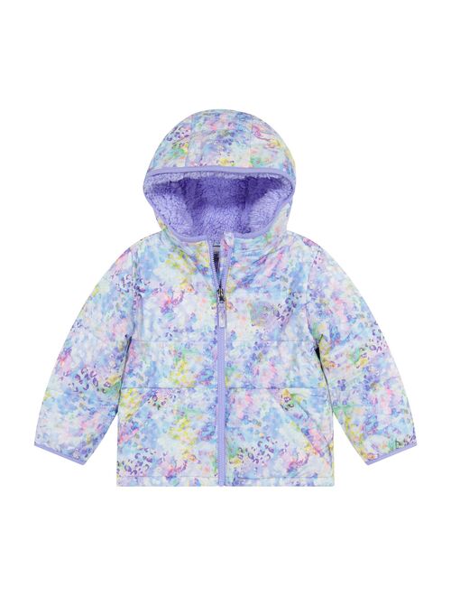 Toddler Girl ZeroXposur Purple Watercolor ZX Mina Puffer Jacket