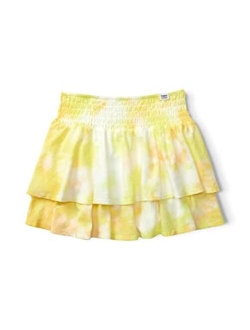 happy nation Ruffle Skirt (Regular & Plus Size)