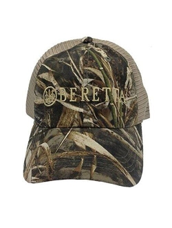 Beretta Men's LP Trucker Adjustable Outdoor Casual Cotton Hat with Mesh Back