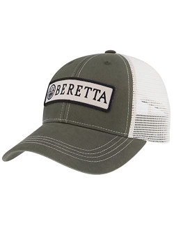 BERETTA Men's Patch Trucker OSFM Cotton-Twill Hunting Casual Hat