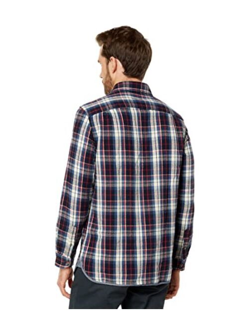 Scotch & Soda Regular Fit Midweight Cotton Flannel Check Shirt