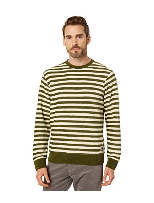 Scotch & Soda Striped Crew Neck Felpa Sweatshirt