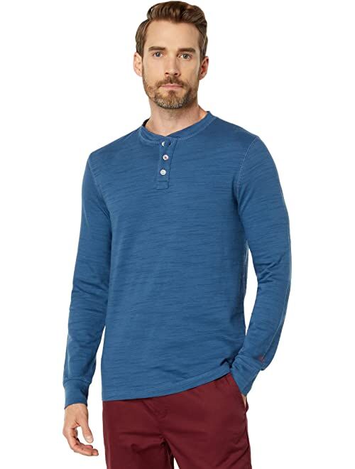 Scotch & Soda Long Sleeve Jersey Grandad T-Shirt