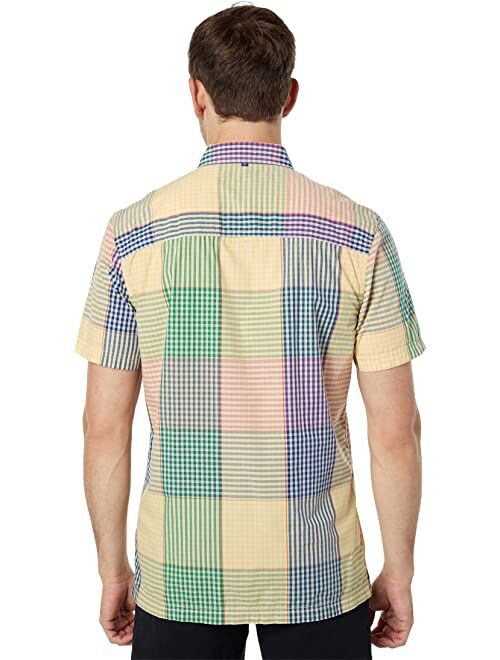 Scotch & Soda Refined BB Checked Short Sleeve Shirt