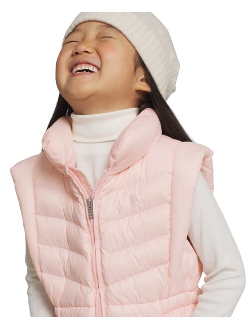 POLO RALPH LAUREN Little Girls and Toddler Girls Ruffled Adjustable Long Sleeves Jacket