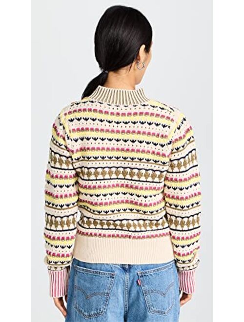 Scotch & Soda Women's Mixed Stitch Blend Pullover