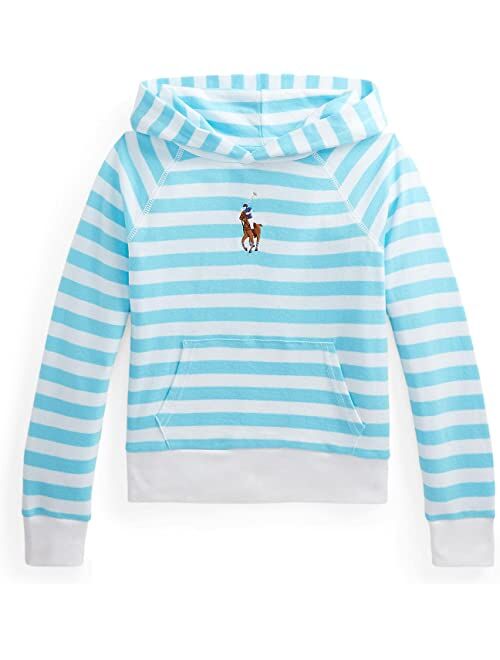 Polo Ralph Lauren Kids Striped Cotton Terry Hoodie (Big Kids)