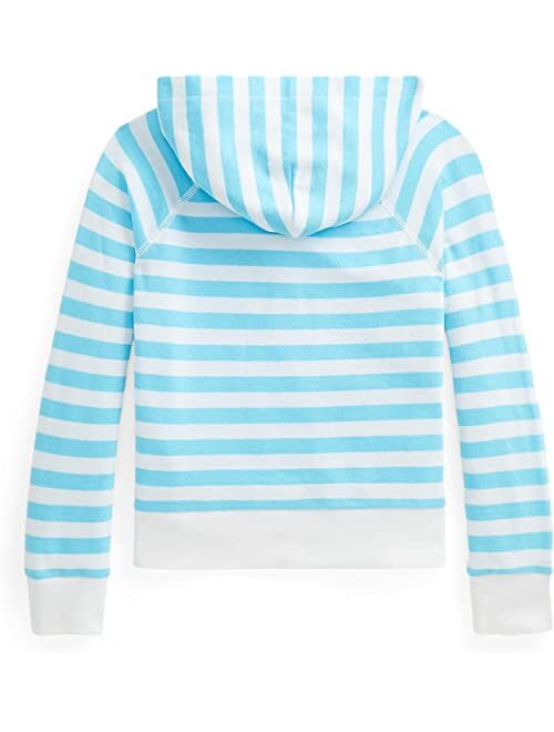 Polo Ralph Lauren Kids Striped Cotton Terry Hoodie (Big Kids)