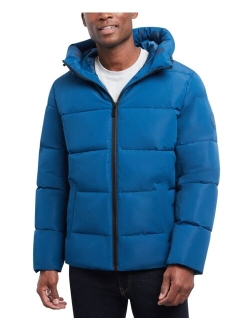 Men's Quilted Hooded Puffer Jacket