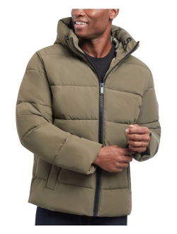 Men's Quilted Hooded Puffer Jacket