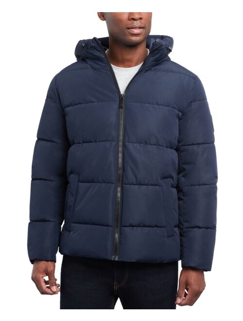 MICHAEL KORS Men's Quilted Hooded Puffer Jacket