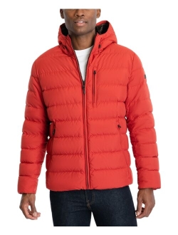 Men's Hooded Puffer Jacket, Created For Macy's