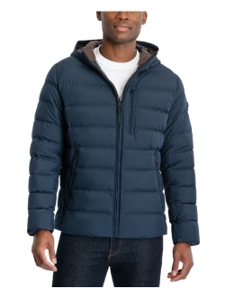 Men's Hooded Puffer Jacket, Created For Macy's