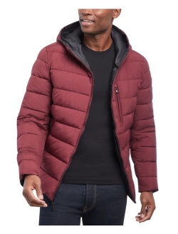 Men's Hooded Puffer Jacket, Created For Macy's