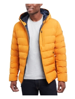 Men's Hooded Puffer Jacket, Created For Macy's