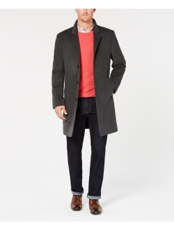 Men's Madison Wool Blend Modern-Fit Overcoat