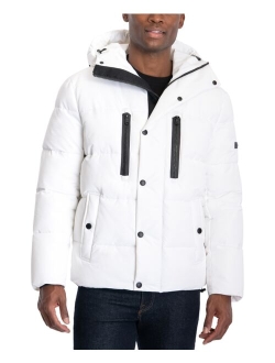 Men's Pop Puffer Coat, Created for Macy's