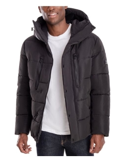 Men's Pop Puffer Coat, Created for Macy's